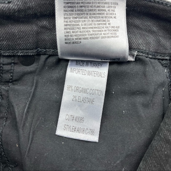 AGOLDE Sophie High Rise Skinny Crop in Harlow Destructed - Picture 8 of 8